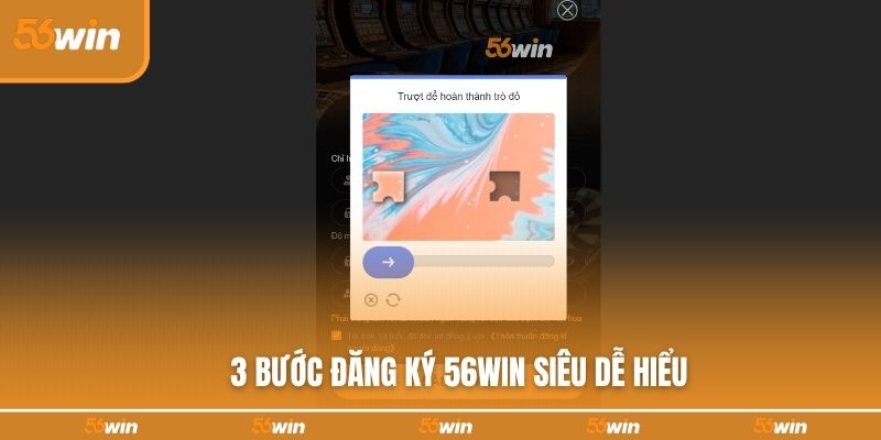 3 bước đăng ký 56WIN siêu dễ hiểu